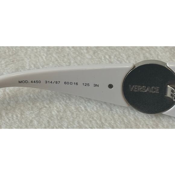 Versace VE4450 Cat Eye White Sunglasses - New In Box main image 4